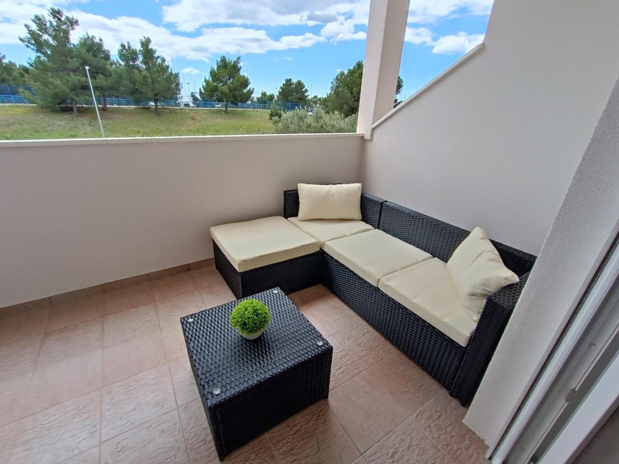 Apartman Burčul Sukosan Bagian luar foto